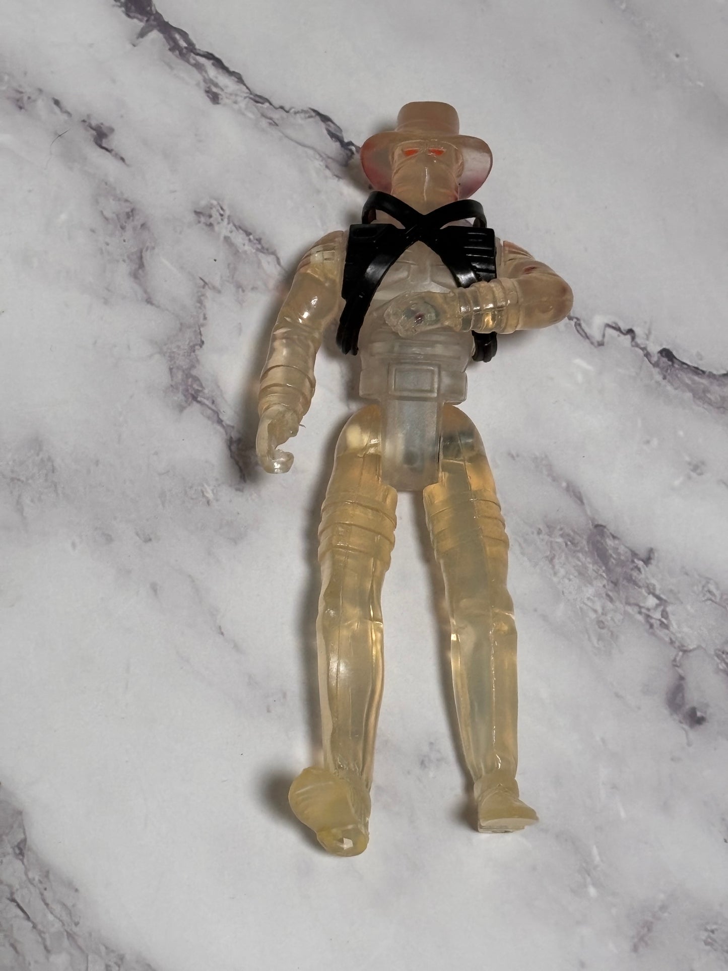 1994 Kenner Advance The Shadow Clear Ambush Quick Draw 5.25" Action Figure