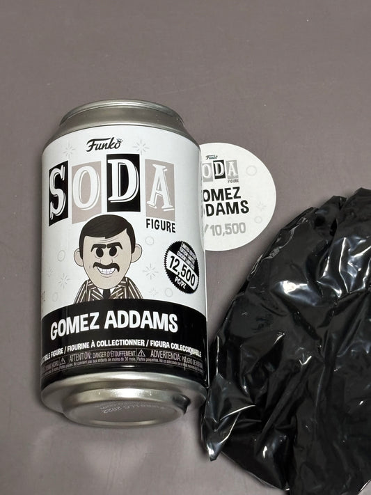 Funko Soda The Addams Family Gomez Addams Common 1/10500 Collectible Figure
