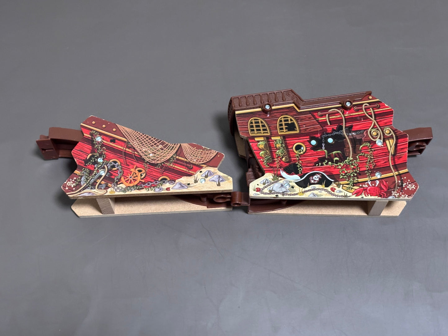 Thomas & Friends Wooden Railway Pirate Ship Track 2012 Replacement Pieces Mattel