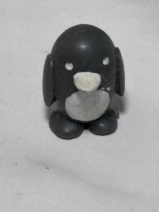Sqwishland.com Sqwenguin Penguin Black Micro Rubber Figure Pet