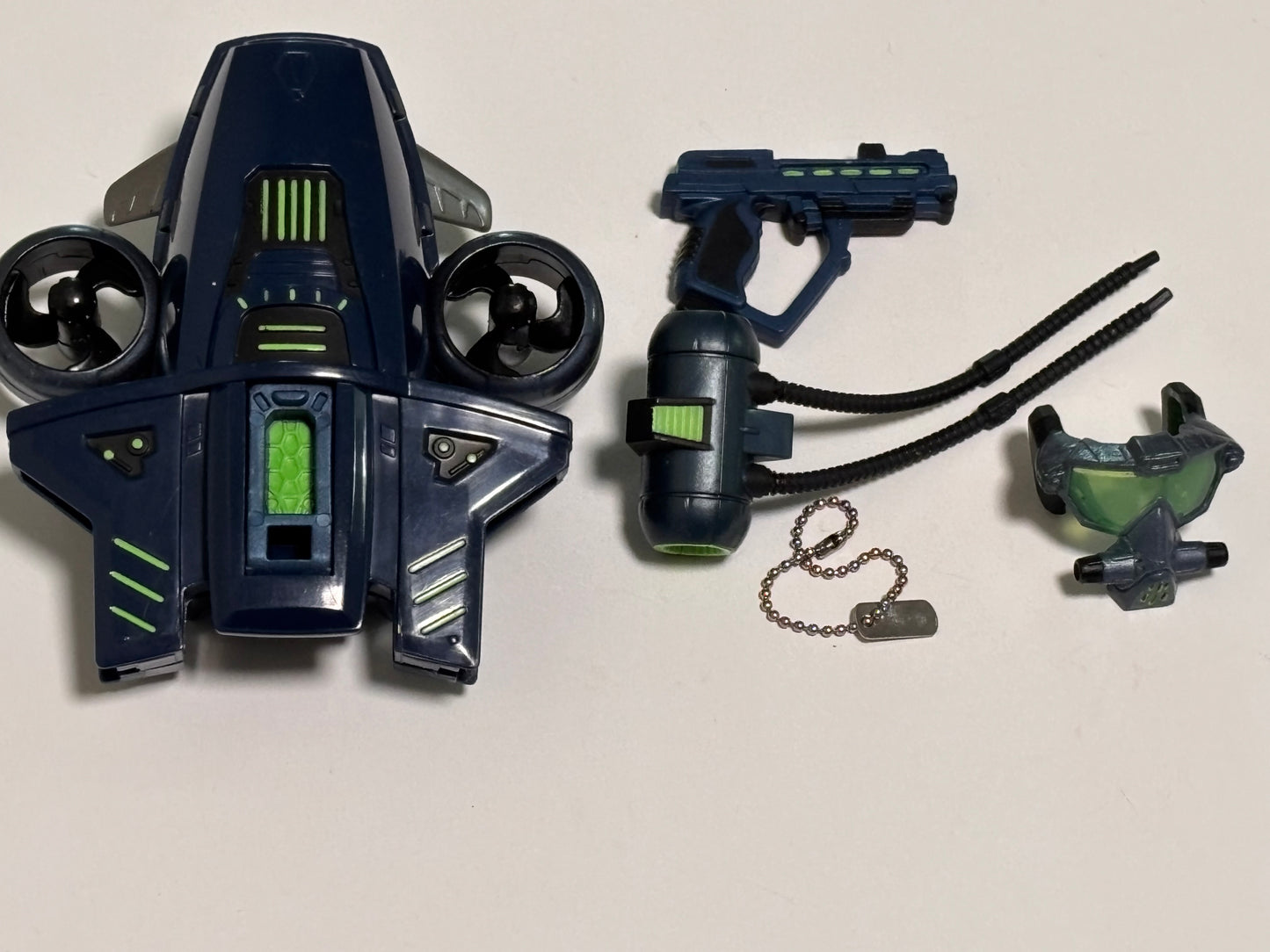 Hasbro 2005 G.I. Joe Sigma 6 Duke Sea Ops Plastic 8” Action Figure Accessories