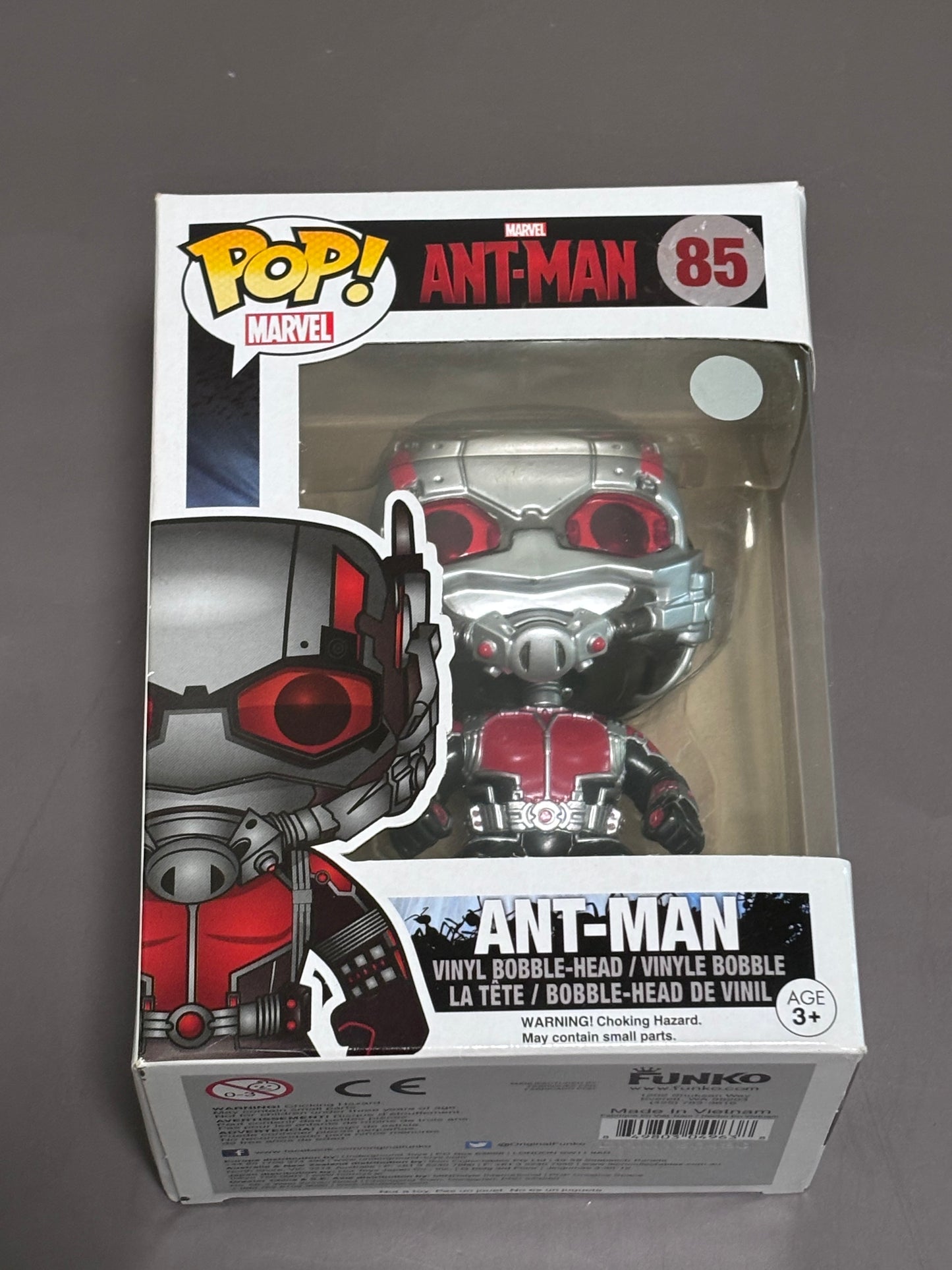 New Funko Pop Marvel Comics 85 Ant-Man Glow In The Dark Hot Topic Exclusive