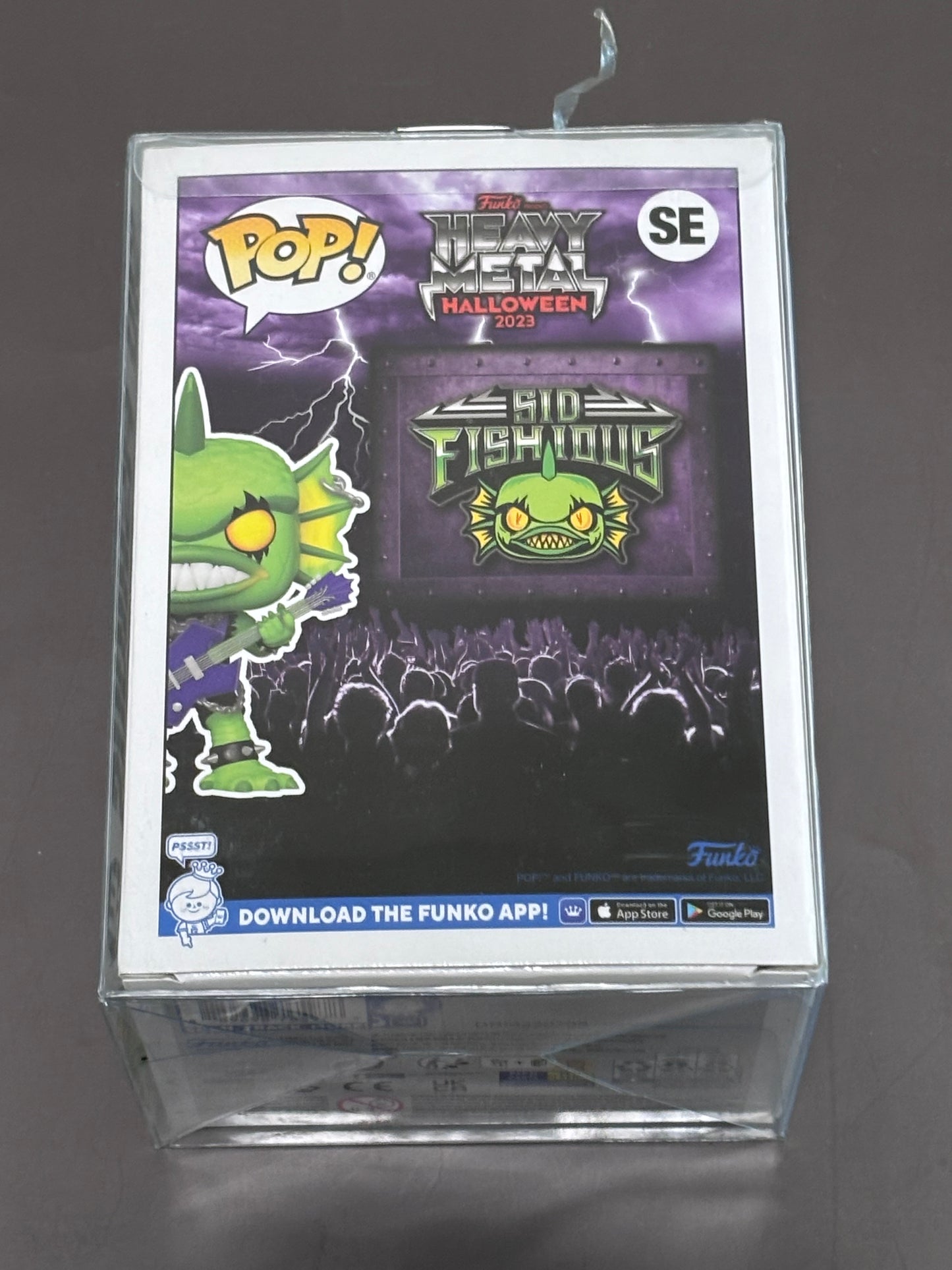 Funko Pop! Heavy Metal Halloween Sid Fishious SE Vinyl Figure LE 6000 Pcs: New