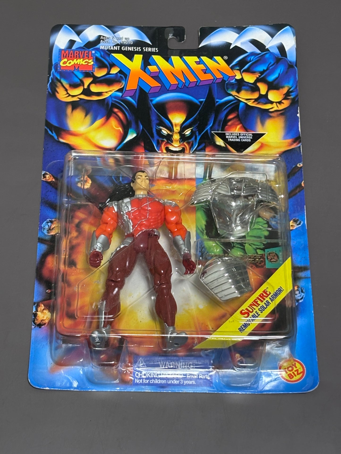Unopened Vintage 1995 Toy Biz X-Men X-Force Marvel Comics SUNFIRE Action Figure