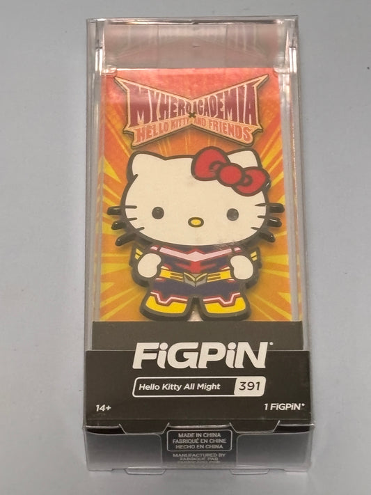 FigPin Fig Pin Hello Kitty All Might #391 My Hero Academia Hello Kitty Friends