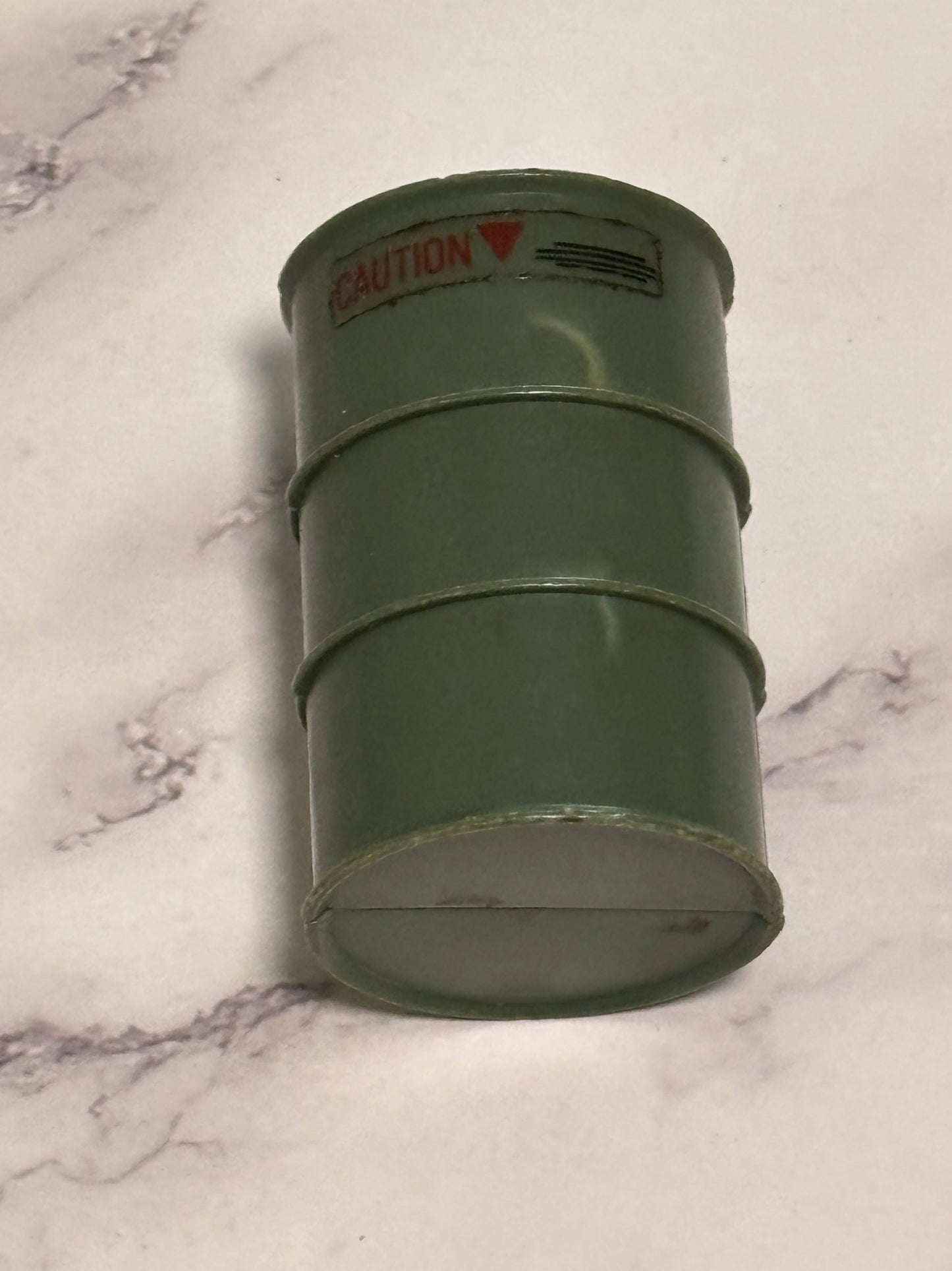 Vintage GI Joe ARAH Cobra 1984 Mortar Defense Unit Fuel Oil Barrel Drum
