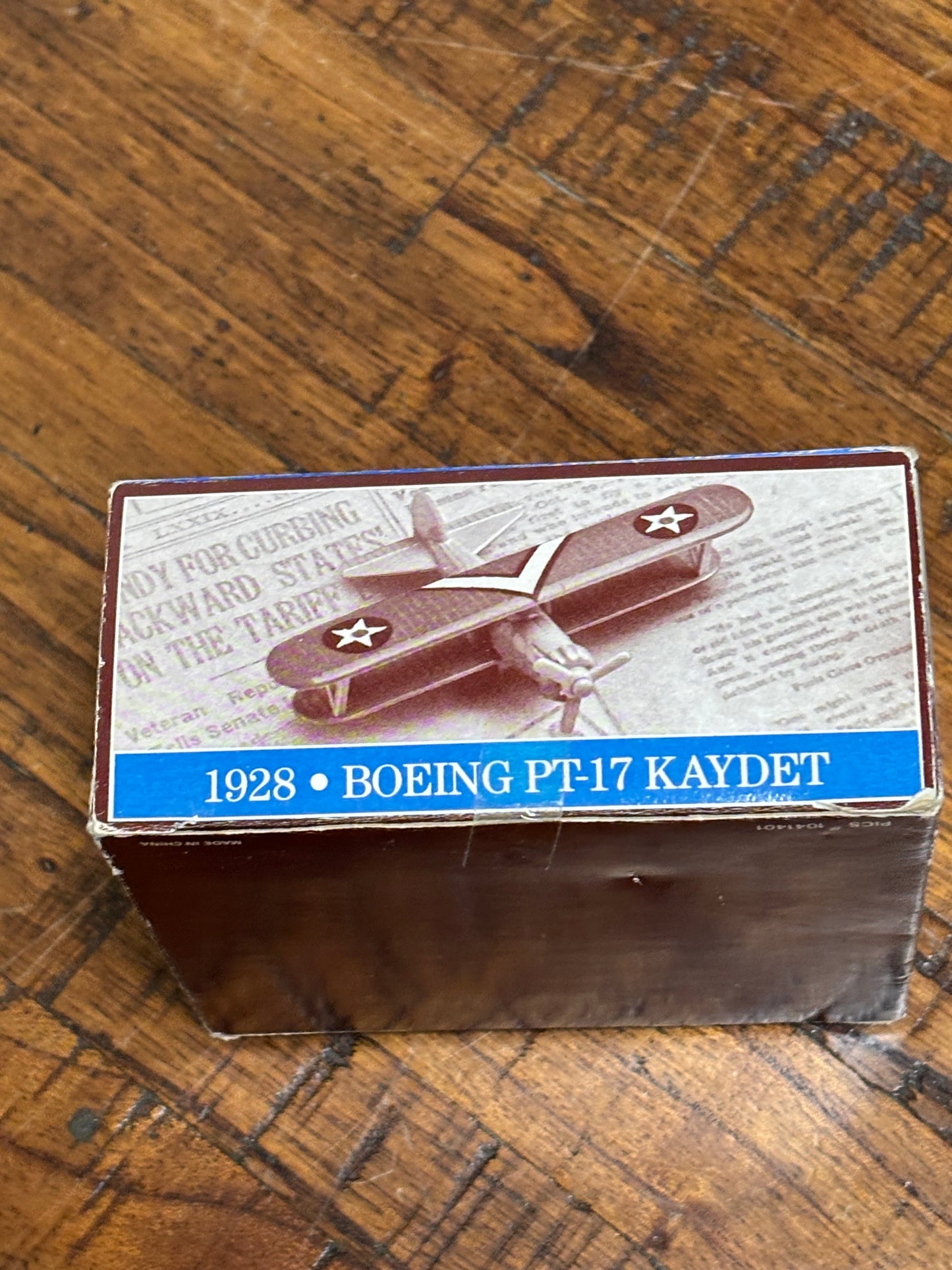 Readers Digest Collector's Lot Set of 4 Miniature Mini Biplanes Aircraft Planes Die Cast New