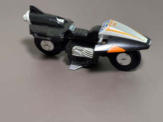 Vintage Power Rangers In Space Deluxe Silver Ranger Galaxy Cycle 1997 Bandai