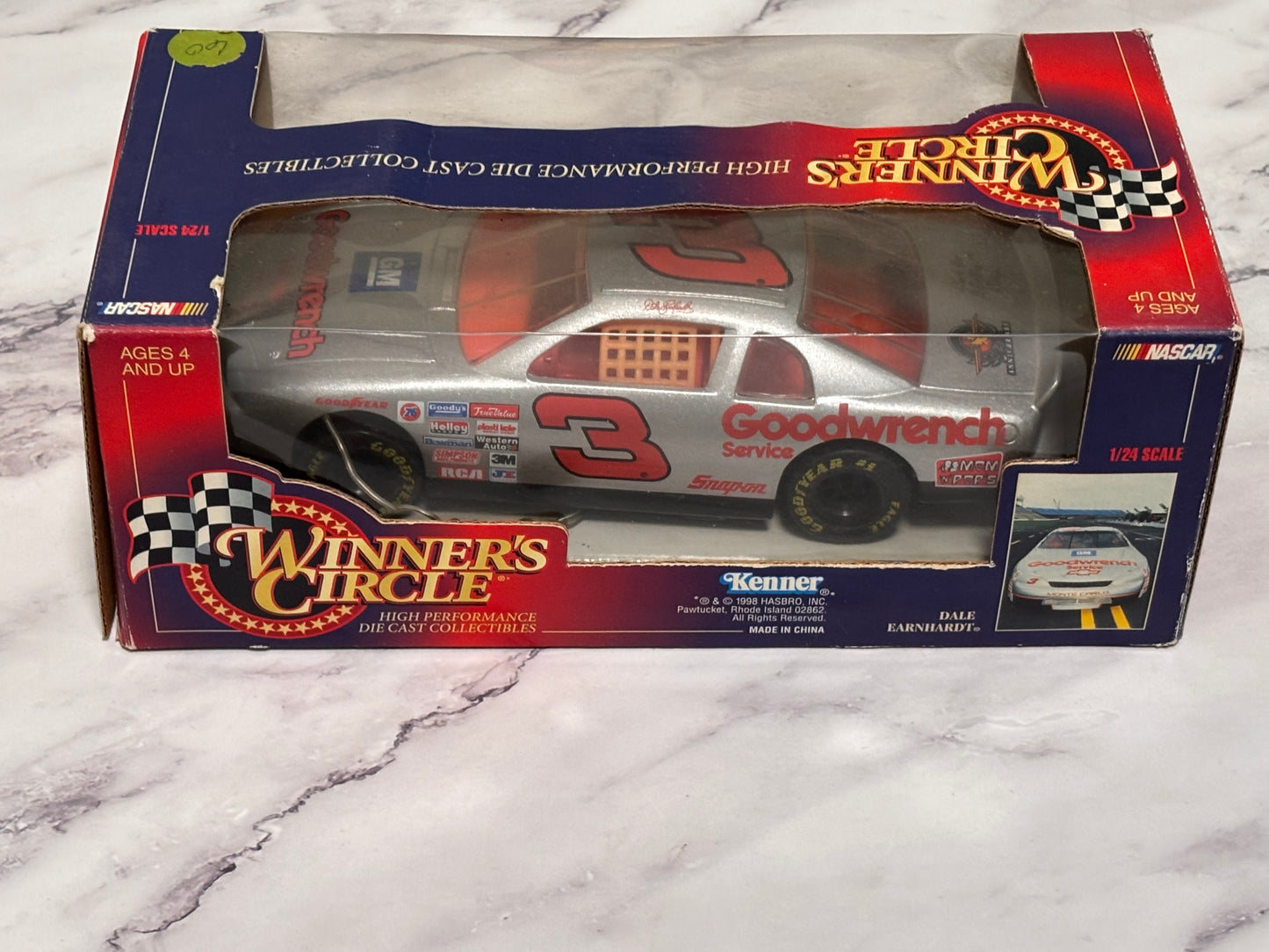 1998 Winners Circle Dale Earnhardt #3 Goodwrench Silver Select 1/24 Diecast