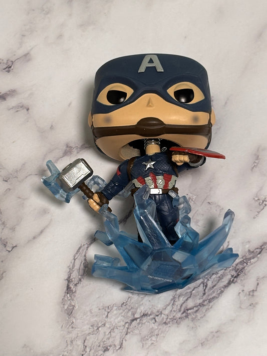 Funko Pop! Marvel: Avengers Endgame Captain America #573 Vinyl Figure OOB