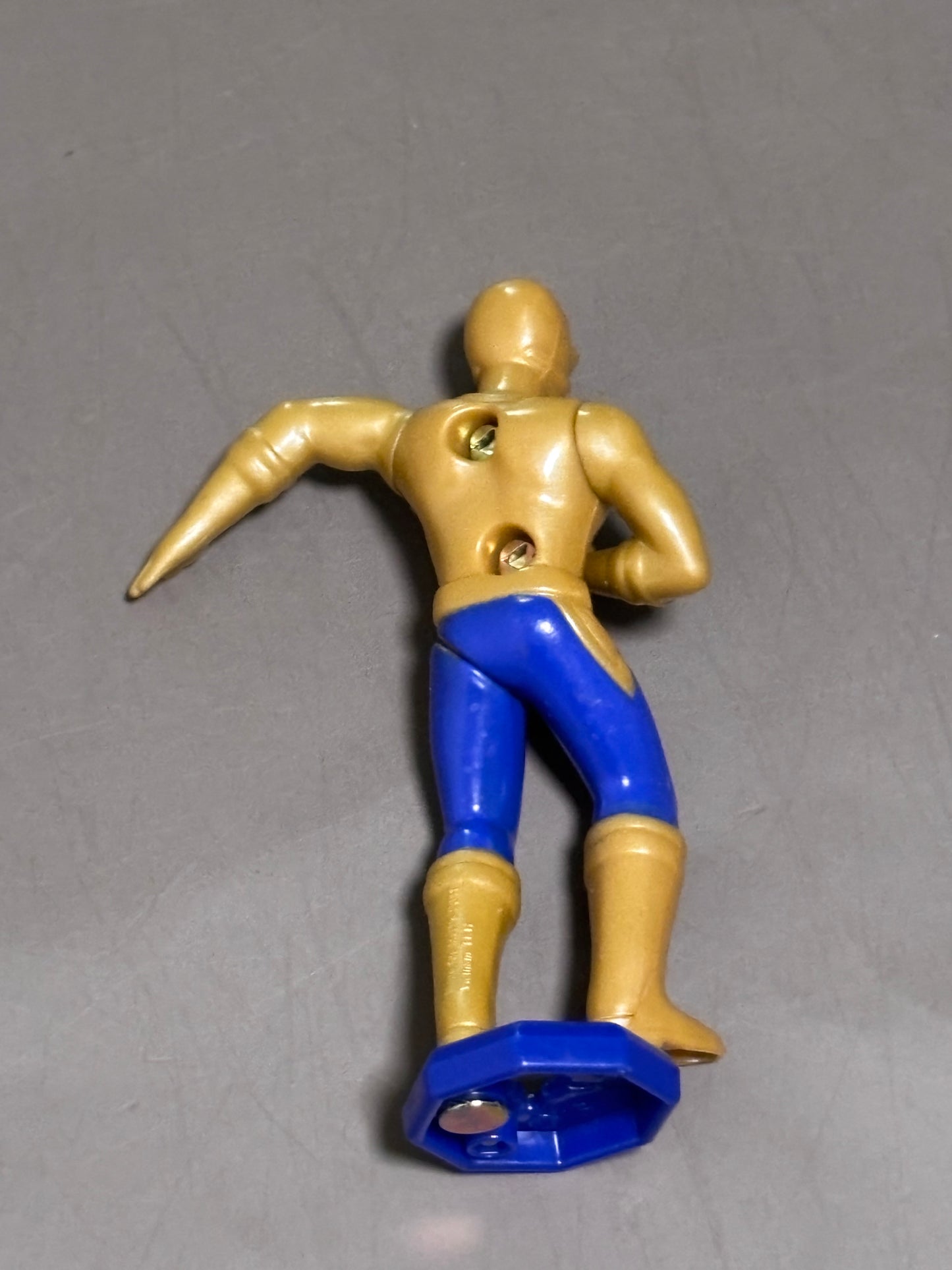 2011 SCG McDonalds Mighty Morphin Power Rangers Gold Action Figure 3.75"