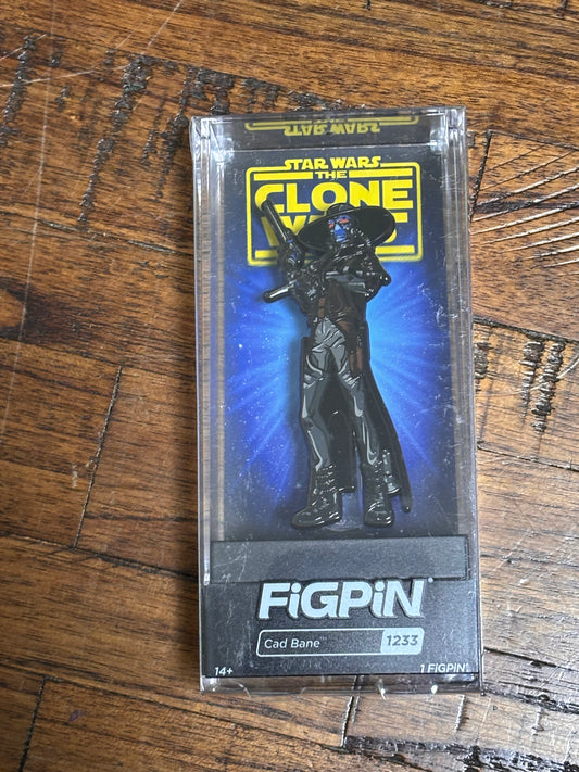 FigPin New Collectible Enamel Pin Disney Star Wars Clone Wars #1233 Cad Bane Pops and Pins Exclusive Limited Edition LE /1000