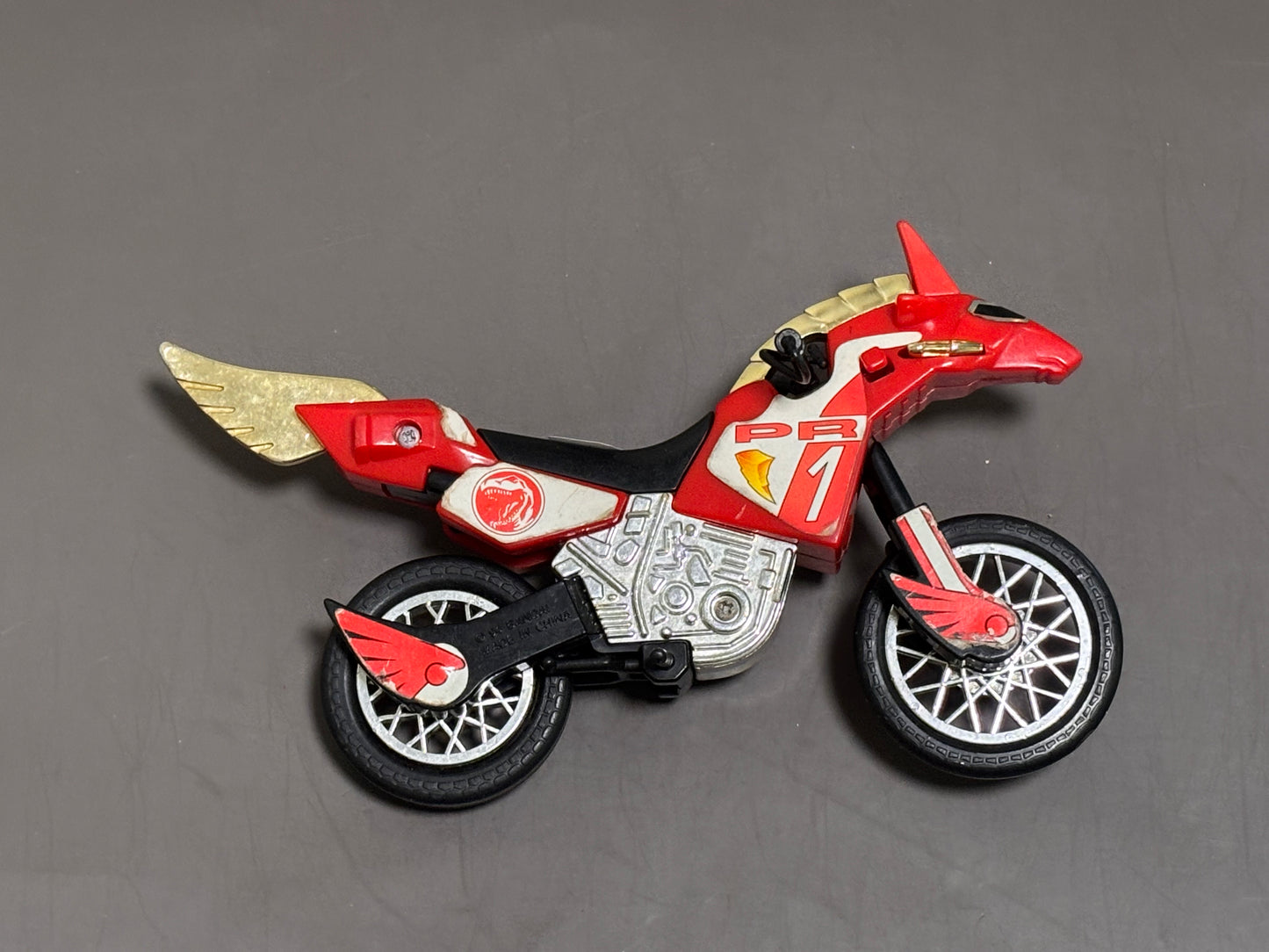 1994 Vintage Bandai Mighty Morphin Power Rangers Red Thunder Bike Vintage