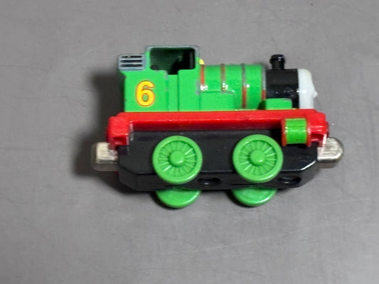 Thomas & Friends Take N Play Diecast Percy Engine 2012 Gullane Mattel Train