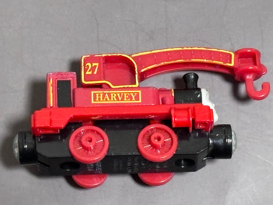 Thomas & Friends Diecast Harvey 2014 Gullane Magnet Train Crane Fire #27