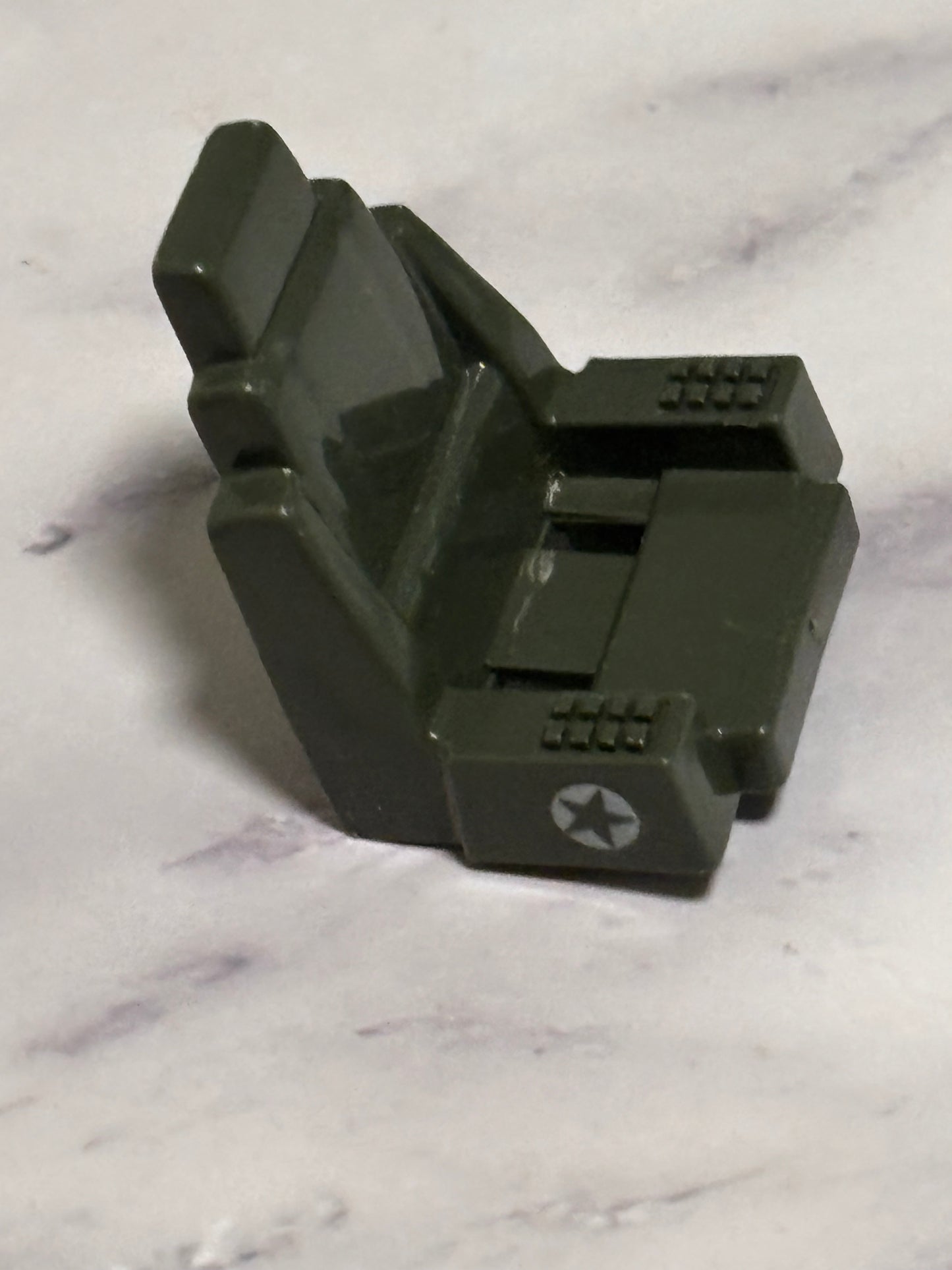 Action Force SAS GI Joe FLAK Cannon Seat Chair Part Green Variant 1982