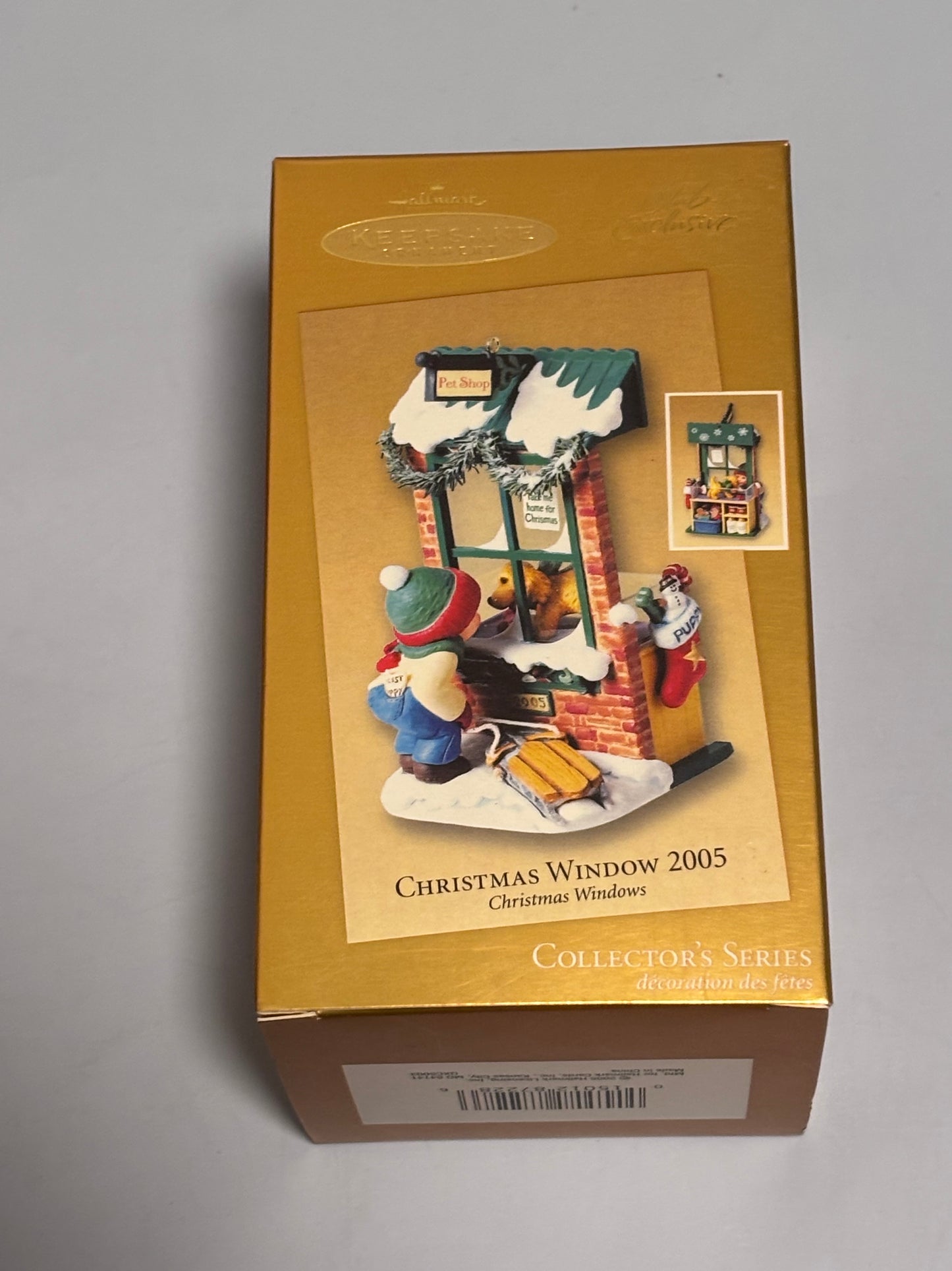 Hallmark Keepsake Ornament Club Exclusive “Christmas Window” #3 Series 2005