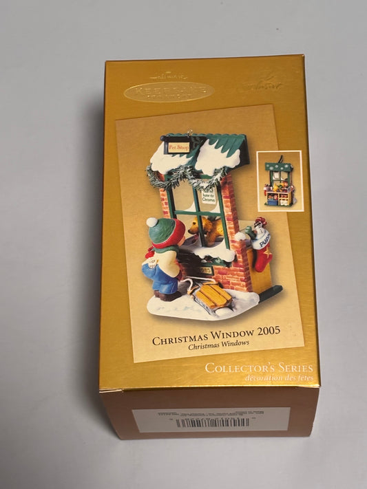 Hallmark Keepsake Ornament Club Exclusive “Christmas Window” #3 Series 2005