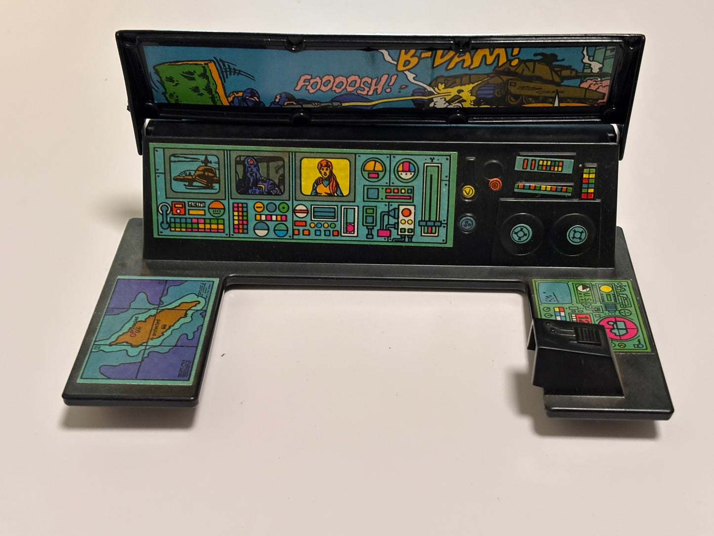 Headquarters Command Console 1992 GI Joe Hasbro Vintage Action Figure Vehicle