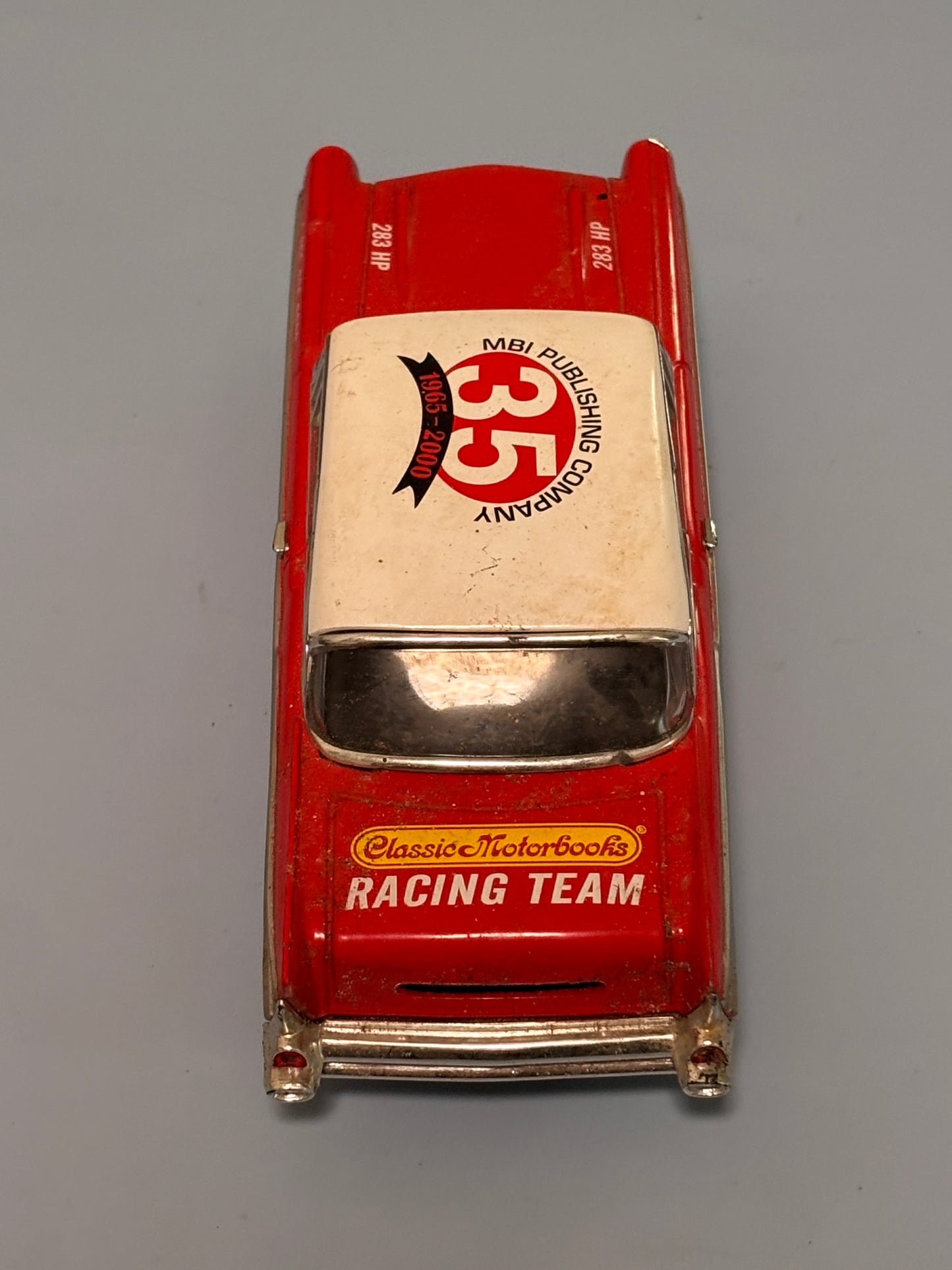 Ertl Collectibles 1957 Chevy Diecast Bank 1/25 MBI Publishing Company 1965-2000