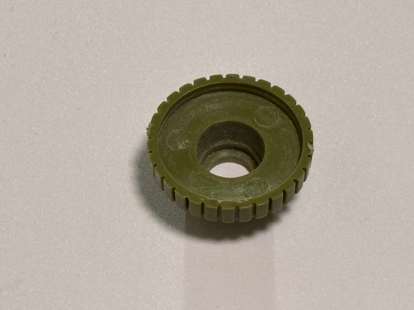 Vintage GI Joe Machine Gun Chassis Body Part Green 1983 PAC RAT