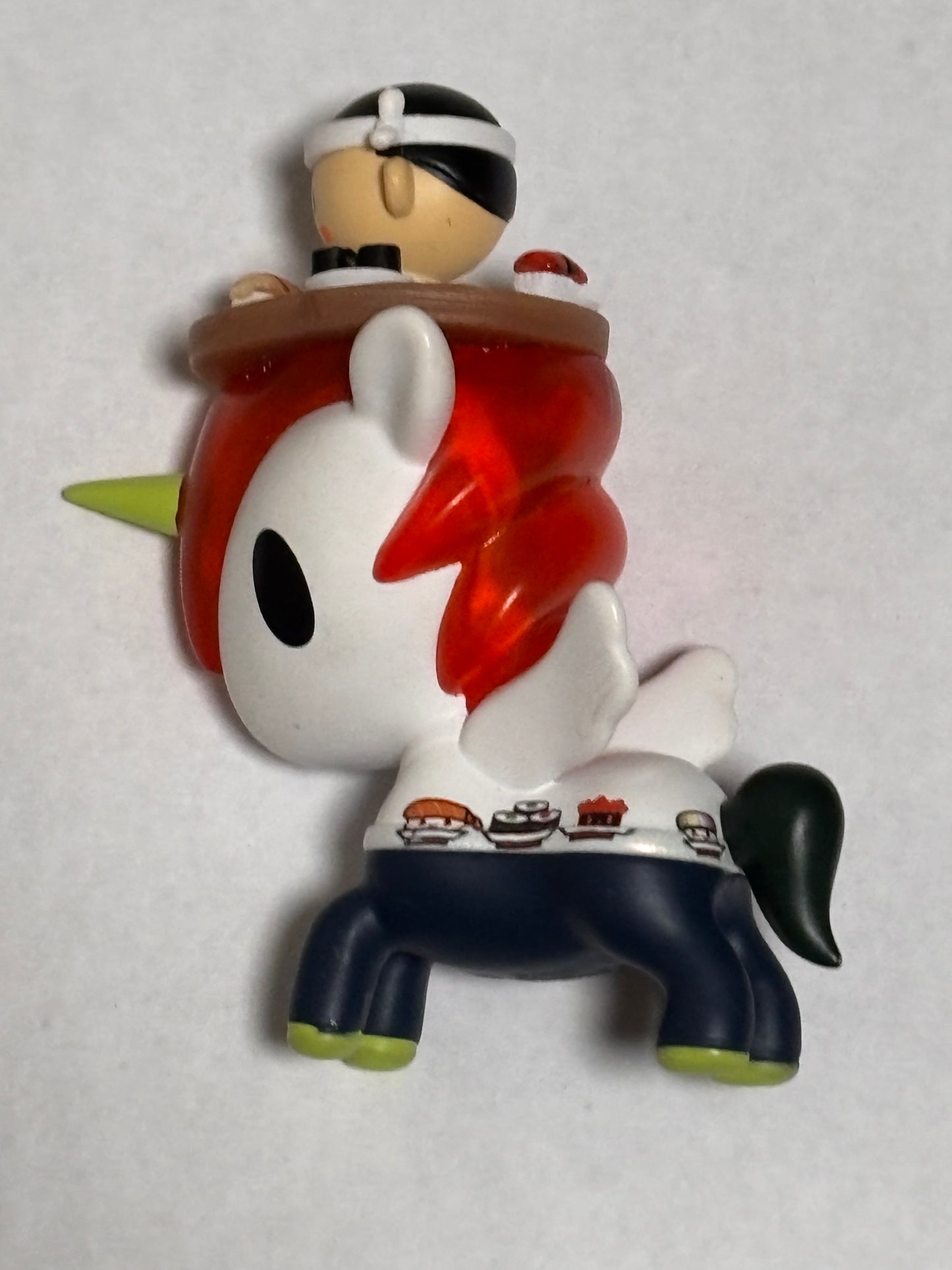 Tokidoki Capsule Cuties Unicorno Unicorn Sushi Chef Series 12 Irasshaimase Miniature Mini Vinyl Figure 3” Anime