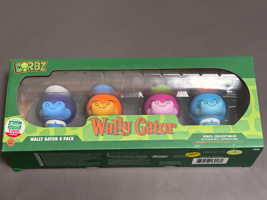 Funko Dorbz Wally Gator 4 Pack Vinyl Collectible Limited Edition New