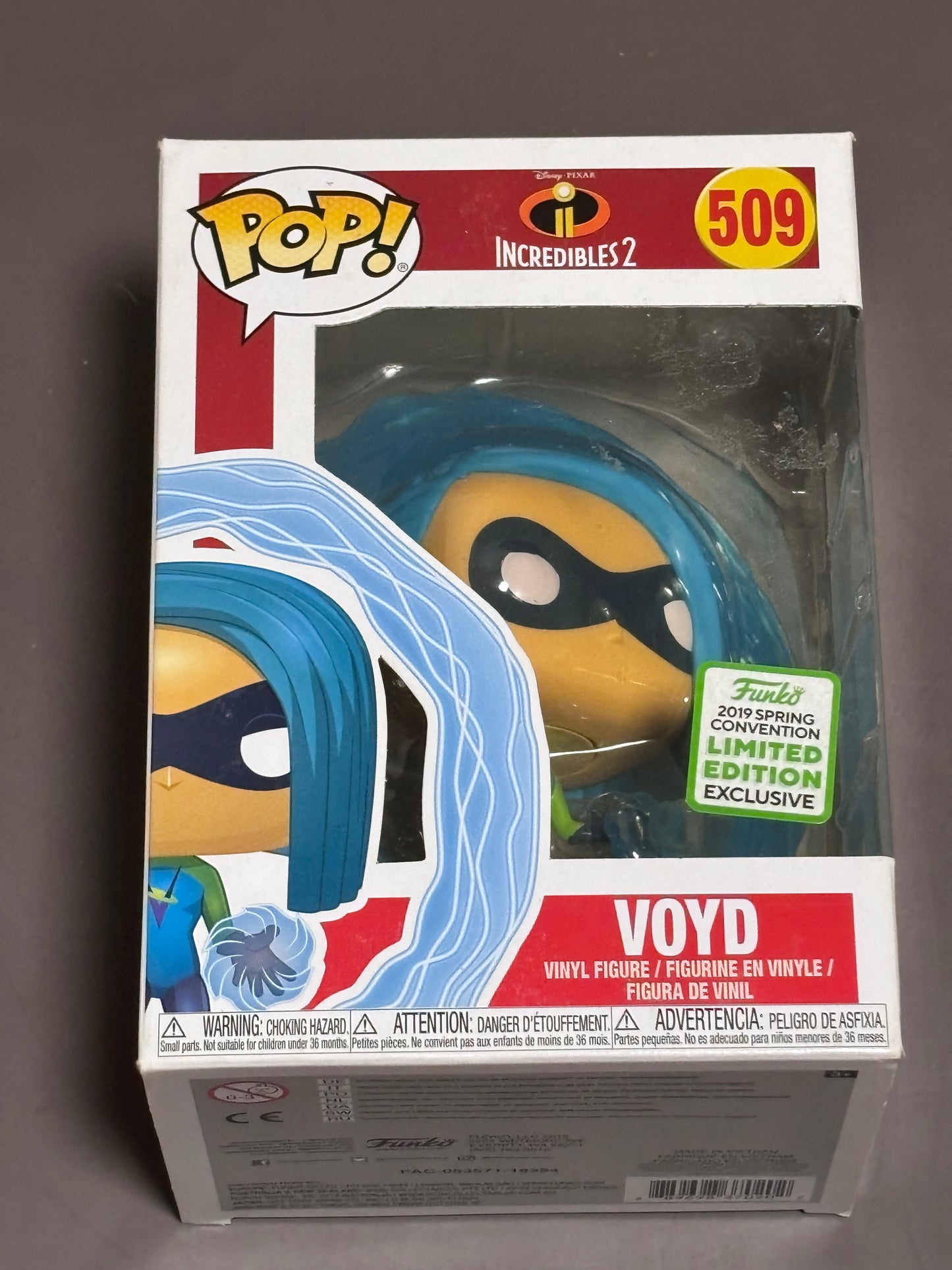 Pop! Funko #509 - Voyd - Disney - Incredibles 2 - Spring Con LTD Exclusive