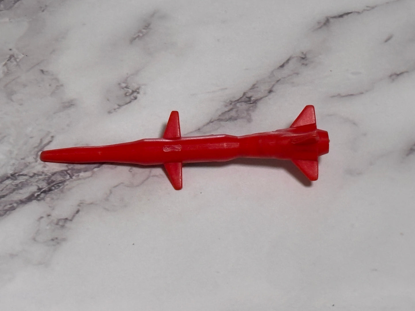 GI Joe Vehicle Cobra Stinger Missile Bomb 1984 Original Part Vintage Orange