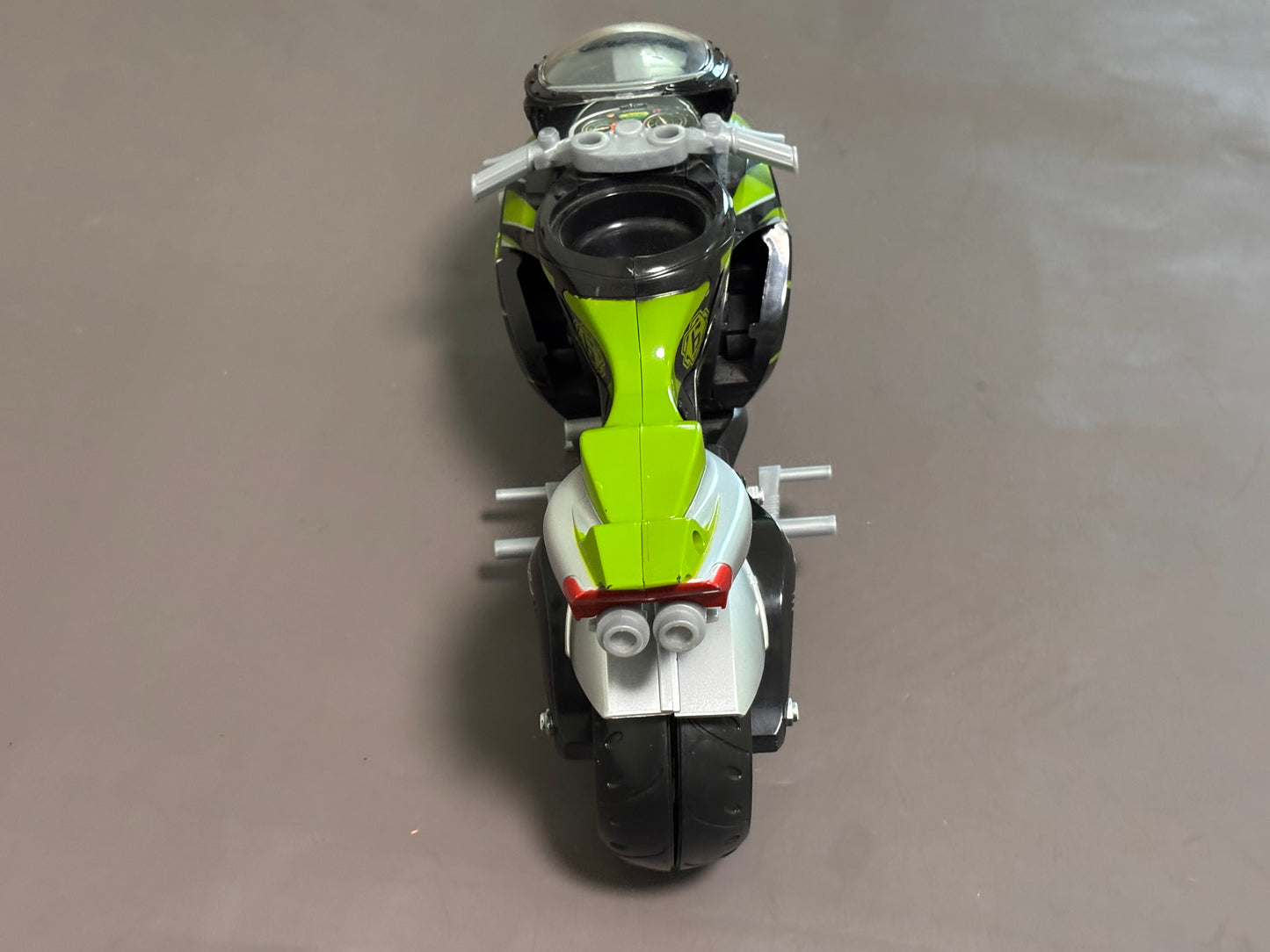 2005 GI JOE Sigma 6 Ninja Hovercycle Motorcycle Hasbro Action Figure Green