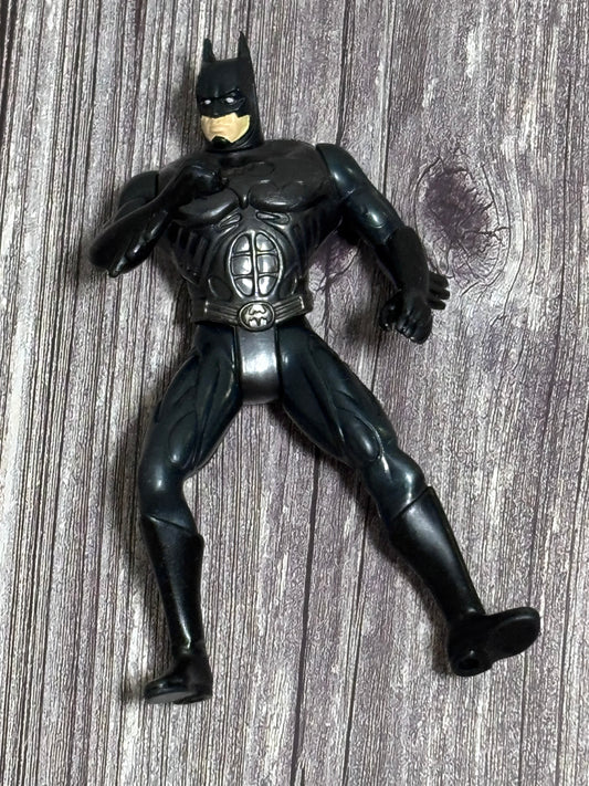 Vintage Batman Forever 1995 DC Comics Black Action Hero Figure 5” Val Kilmer
