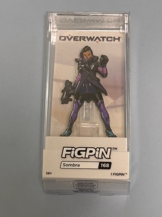 Figpin Sombra Enamel Pin #168 - Overwatch Blizzard