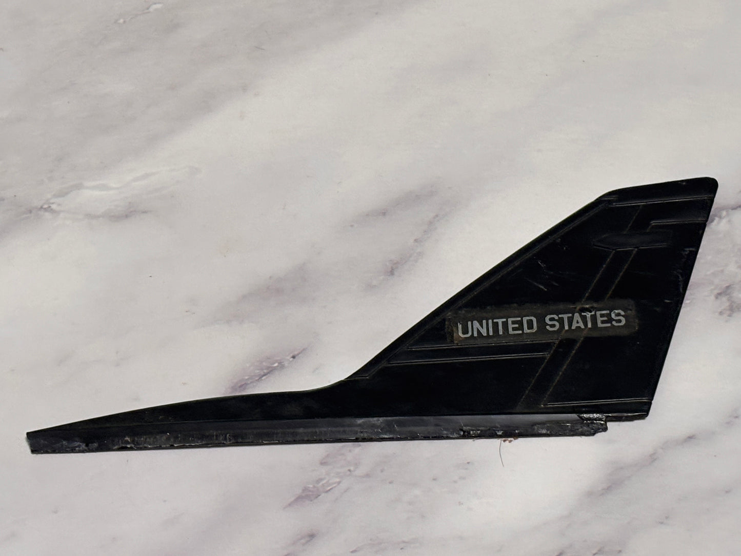 1986 Hasbro GI Joe Conquest X-30 Rear Wing Vintage Action Figure Vehicle Part