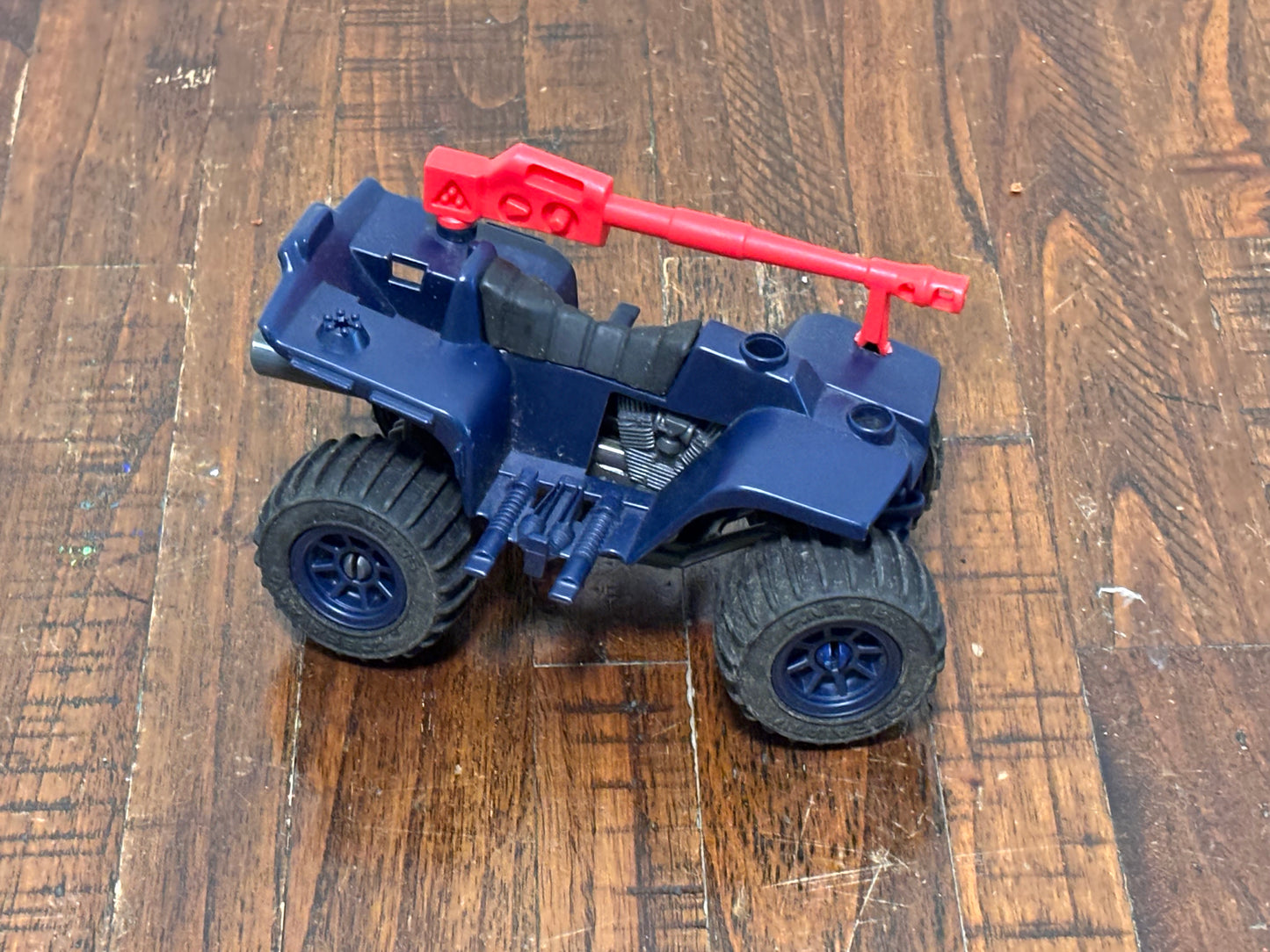 Vintage GI Joe Arah Cobra Ferret ATV Vehicle 1985 Hasbro Toy Figure Blue