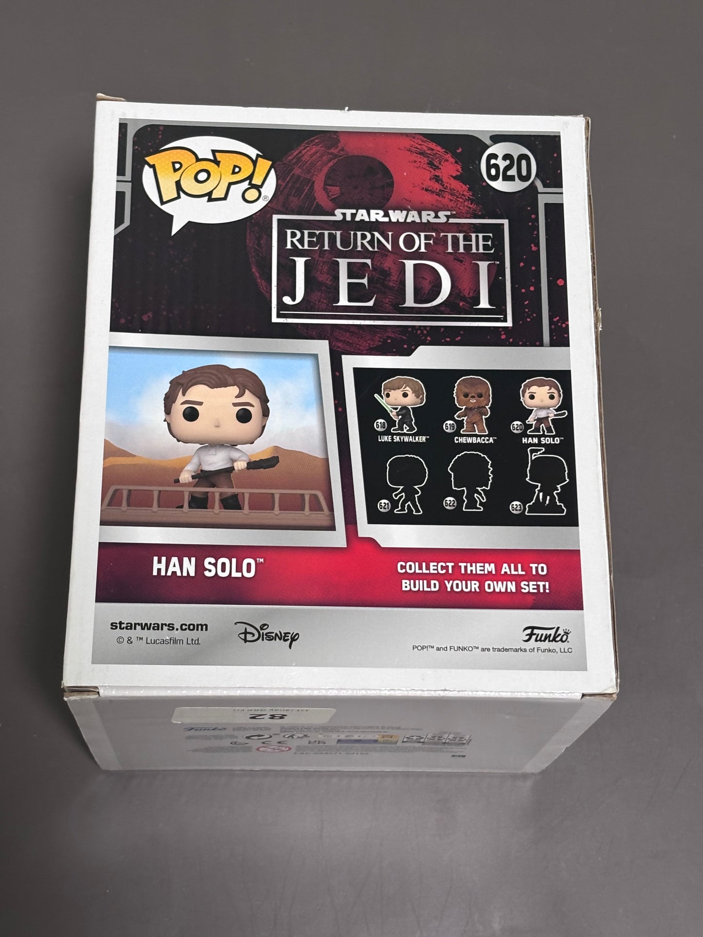 Funko Pop! Deluxe: Star Wars - Jabba's Skiff: Han Solo - Target (Exclusive) #620