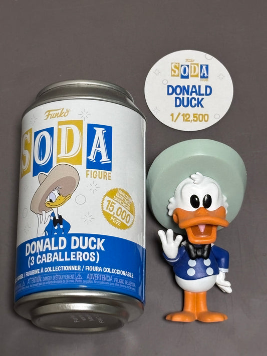 Funko Soda Donald Duck 3 Caballeros 1/12500 Common Collectible Figure