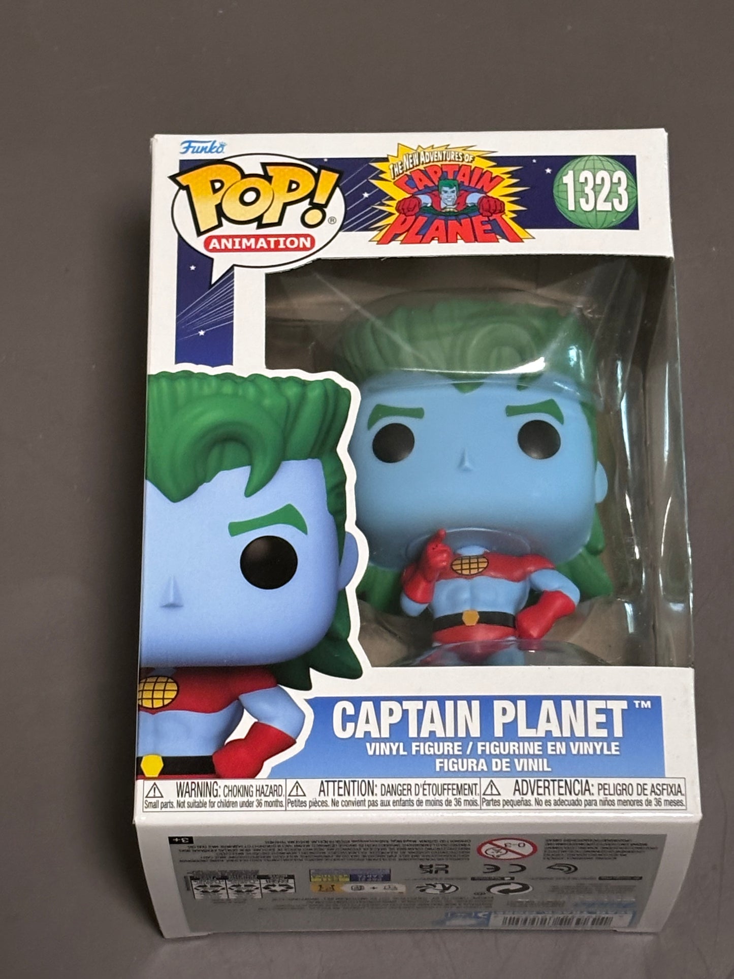 Funko Pop! Vinyl: The New Adventures of Captain Planet - Captain Planet #1323