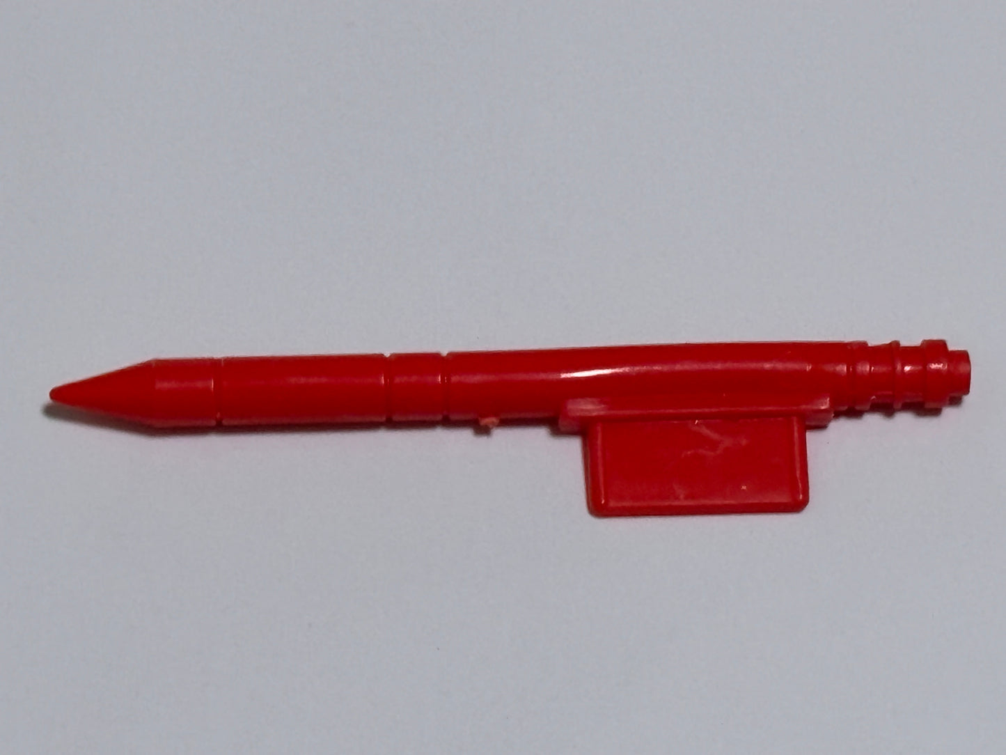 1988 GI Joe Remote Piloted Vehicle RPV Red Missile Rocket Original Part