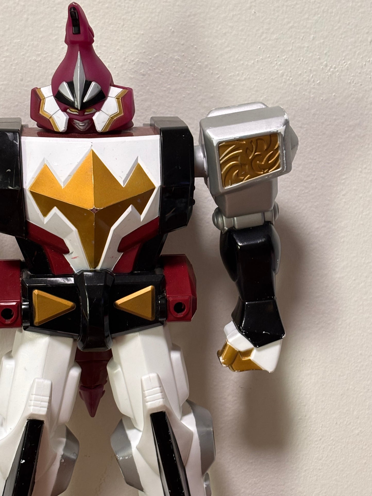 Vintage 24" Bandai Power Rangers Dino Thunder Jumbo Stegazord Action Figure 2004