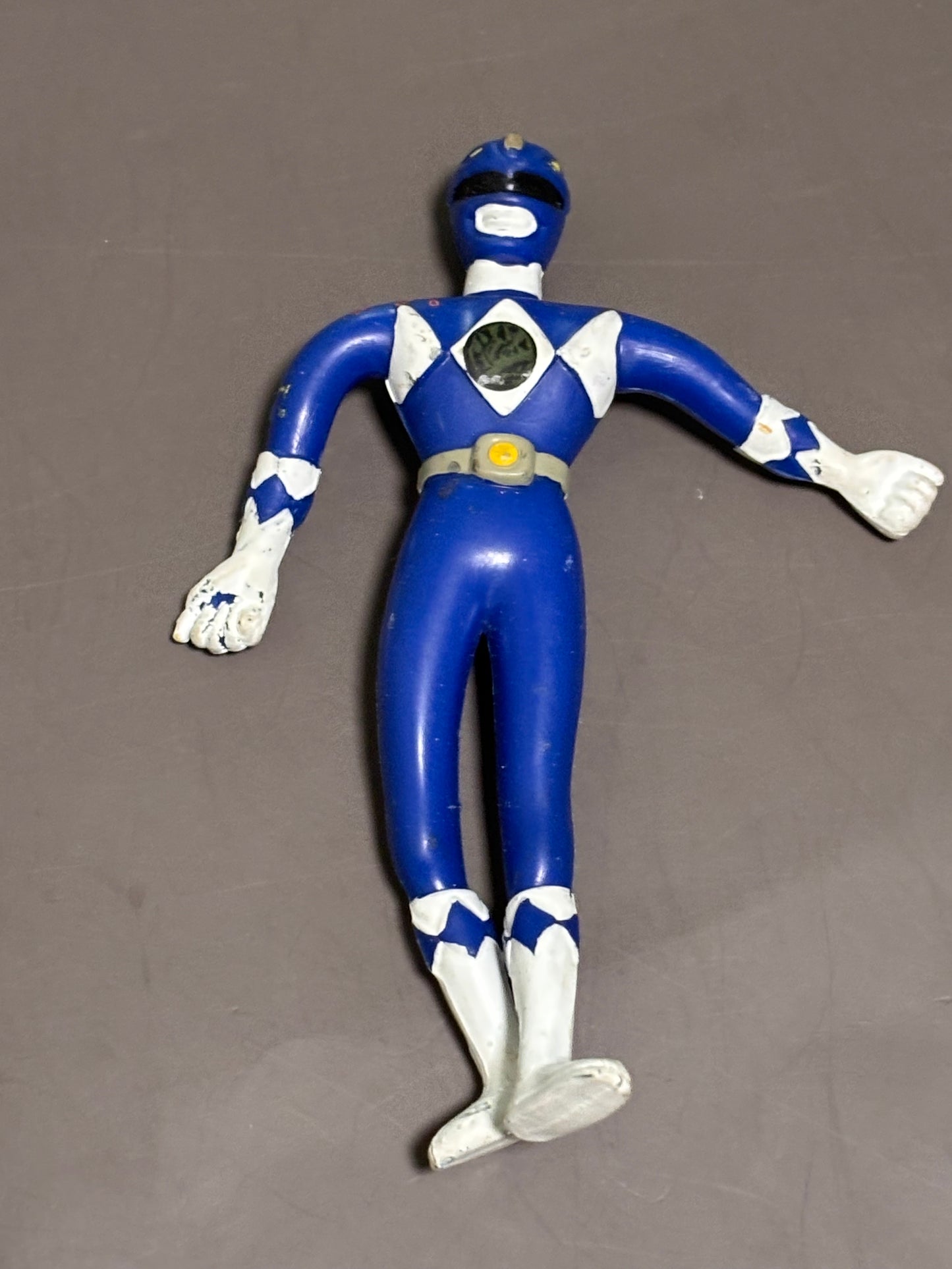 Mighty Morphin Power Rangers Blue Ranger Bendable Figure Saban 1994 Henry Gordy 5”