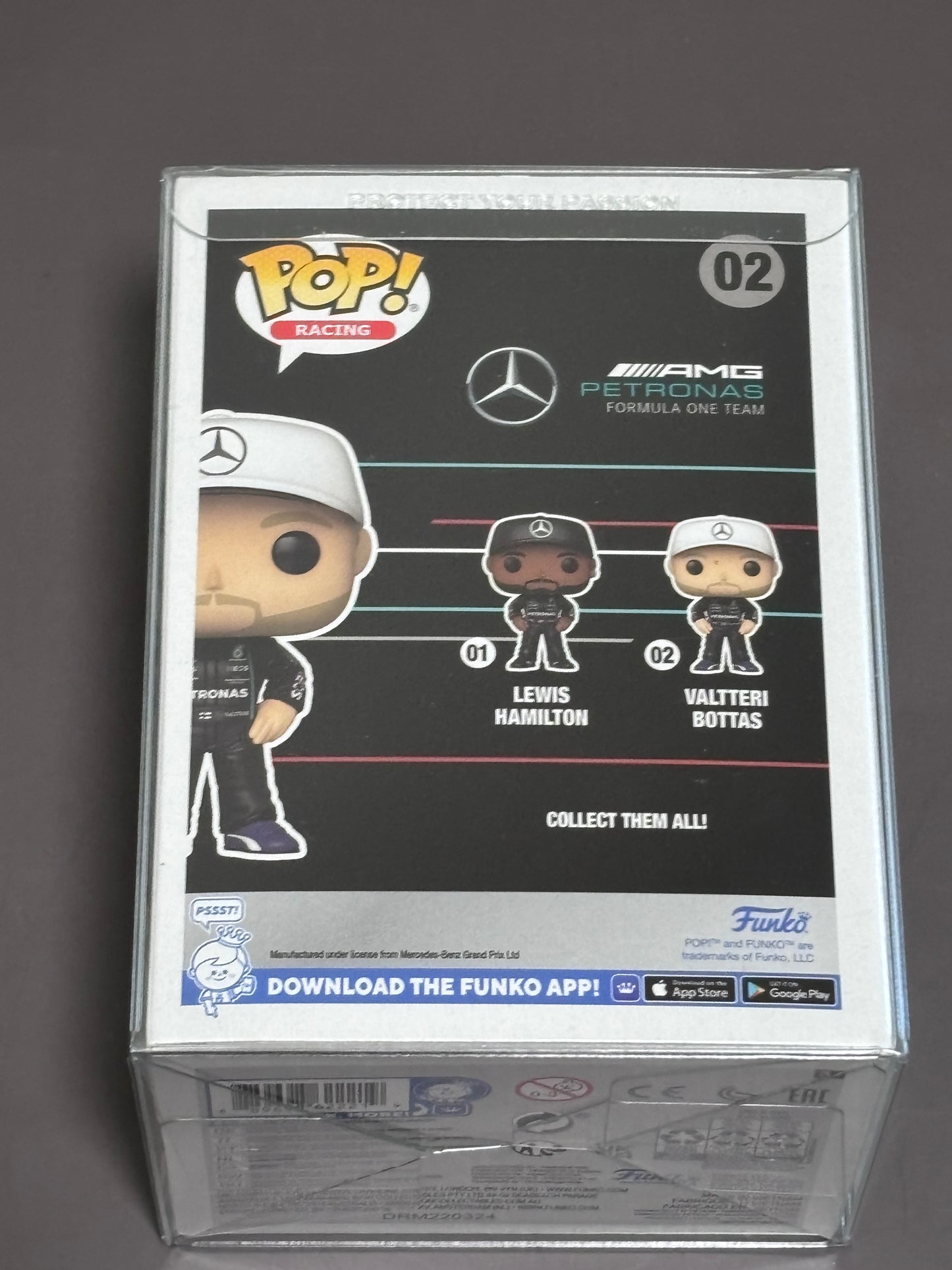 2021 Funko Pop! Racing Valtteri Bottas 02 Mercedes Audi Finland Vinyl Figure