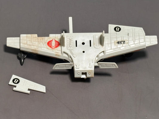 Vintags 1984 GI Joe ARAH Cobra CLAW Covert Light Airplane Plane Vehicle