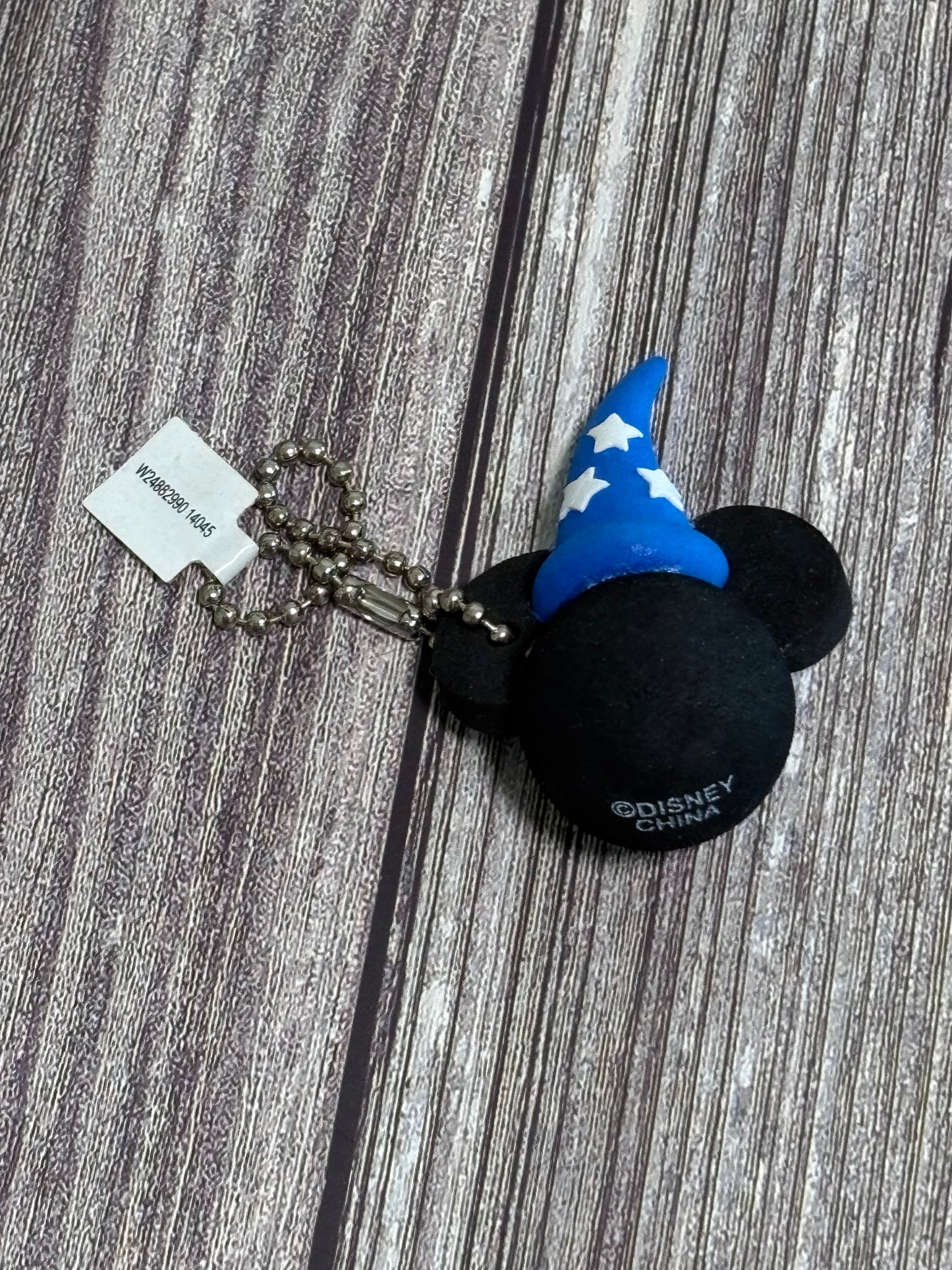 Disney Keychain Mickey Mouse Wizard Fantasia Sorcerer's Apprentice Antenna Ball