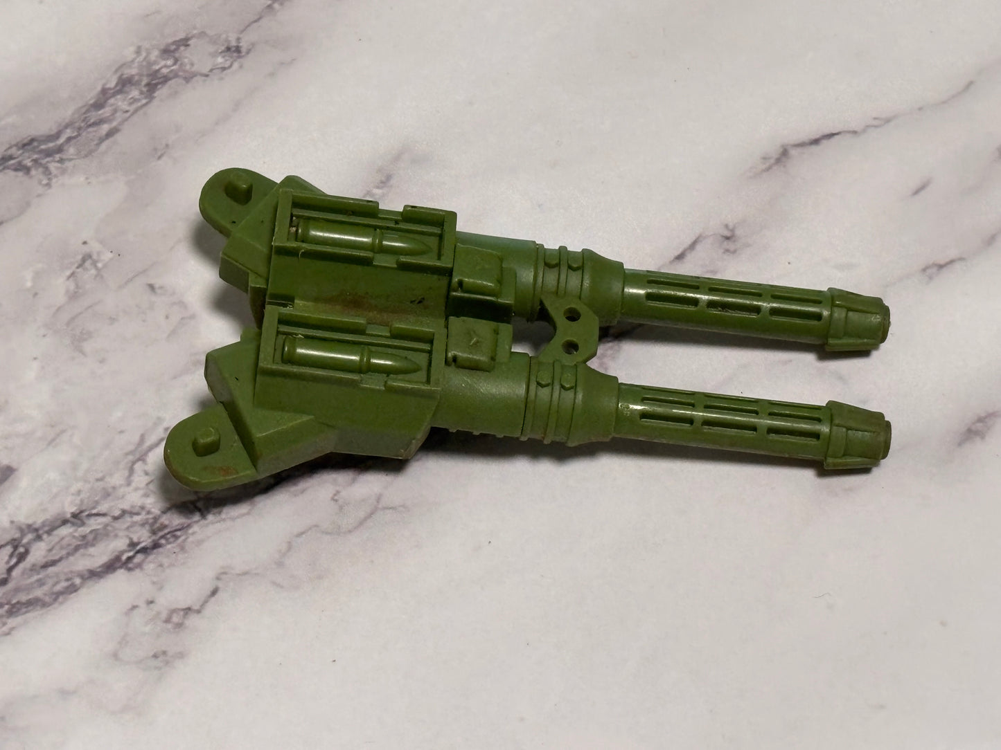 1990 Vtg Gi Joe General Upper Deck Turret Green Vehicle Part Piece