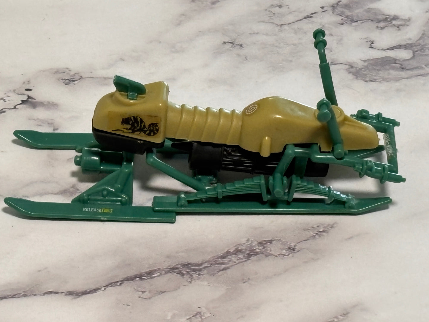 Chameleon Swamp Skier G.I. Joe 1984 Hasbro Vintage Vehicle Action Figure