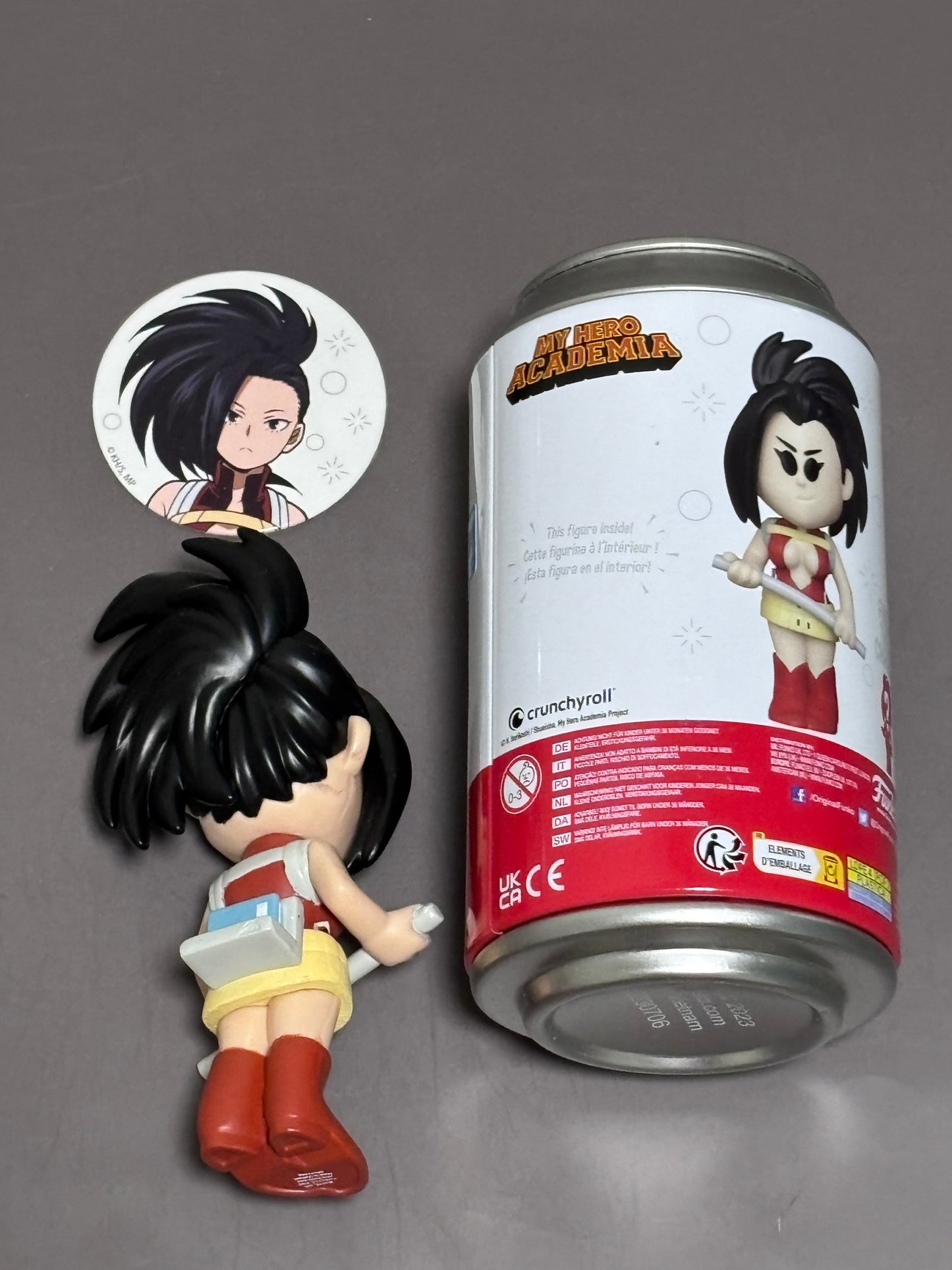 Funko Vinyl Soda: My Hero Academia Momo Yaoyorozu (NYCC) Exclusive, Common