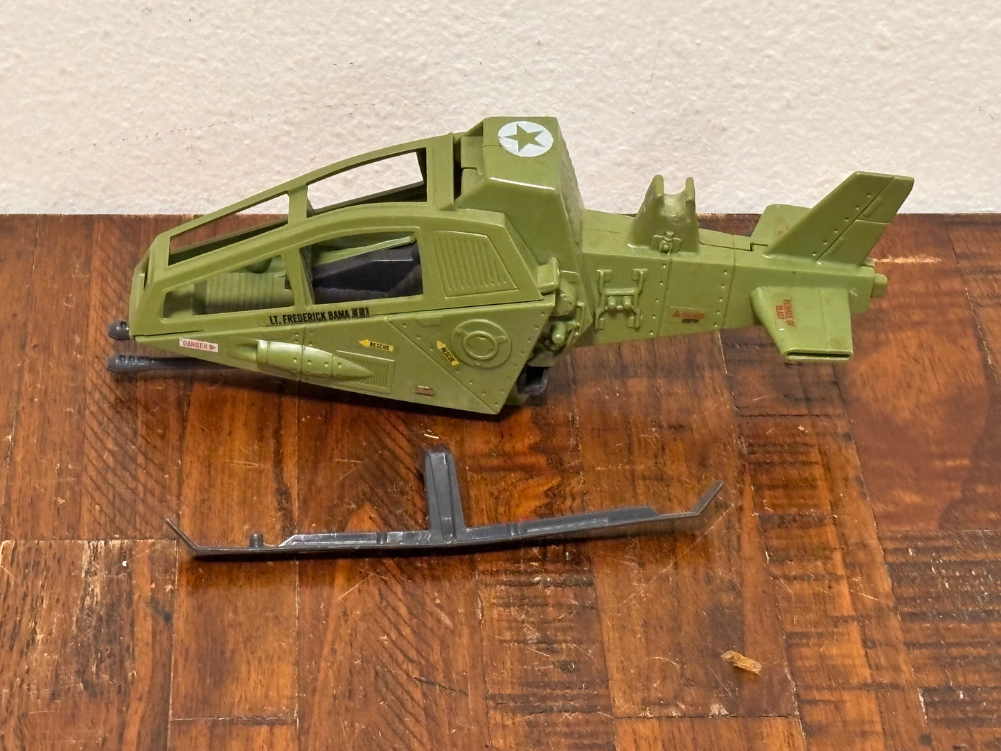GI Joe Cobra Sky Hawk VTOL 1984 Hasbro Vintage Action Figure Vehicle