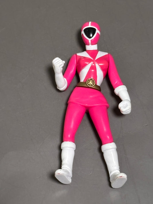 Power Rangers Pink Ranger 4” Lightspeed Rescue McDonald's Action Figure Toy 2000