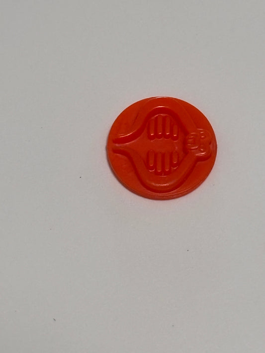 Vintage GI Joe ARAH 1987 Cobra Buzz Boar Cobra Logo Emblem vehicle part