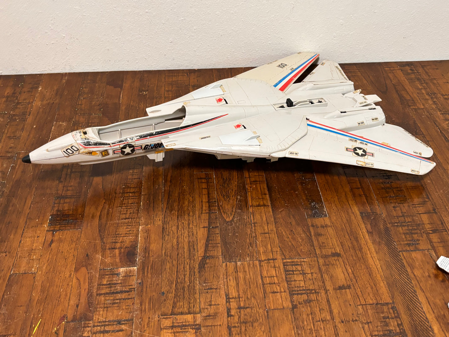 Vintage 1983 GI Joe Hasbro Jet Skystriker XP-14F Authentic Original ARAH 1980s